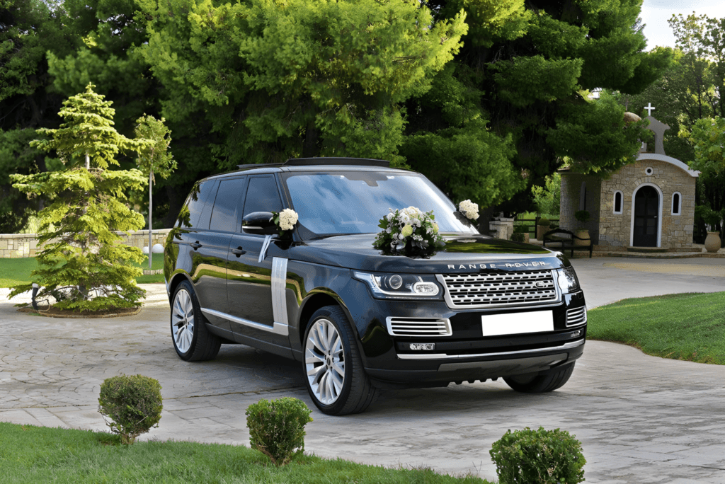 ενοικίαση range rover για γάμο